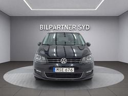 Svart Begagnad 2015 VW Sharan Minibuss | 189 900 kr (Marknadspris)