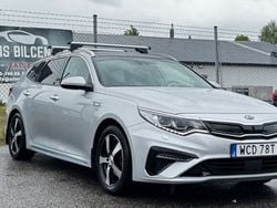Grå Begagnad 2019 Kia Optima Hybrid 2 Sedan | 219 900 kr (Marknadspris)