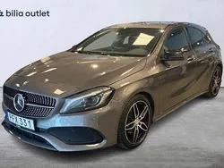 Mörkgrå Begagnad 2017 Mercedes A200 AMG Halvkombi | 179 900 kr (Marknadspris)