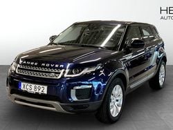 Blå (blue) Begagnad 2017 Land Rover Range Rover evoque Kombi | 209 900 kr (Marknadspris)