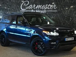 Mörkblå (blå) Begagnad 2016 Land Rover Range Rover Sport Autobiography SUV | 399 990 kr (Lite dyr)