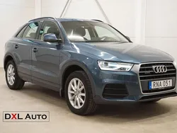Blå Begagnad 2017 Audi Q3 SUV | 159 900 kr (Bra pris)