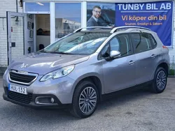 Grå Begagnad 2015 Peugeot 2008 SUV | 67 900 kr (Marknadspris)