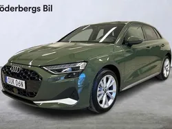 Grön Ny 2025 Audi A3 Sportback Advanced Plus Halvkombi | 426 100 kr (Dyr)