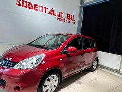 Röd Begagnad 2012 Nissan Note Minibuss | 49 899 kr (Bra pris)