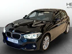 Svart (black) Begagnad 2017 BMW 118 M Sport Halvkombi | 159 800 kr (Bra pris)