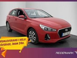 Röd Begagnad 2018 Hyundai i30 Comfort Halvkombi | 128 900 kr (Marknadspris)