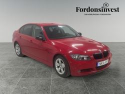 Röd Begagnad 2007 BMW 320 Advantage Sedan | 69 500 kr (Marknadspris)