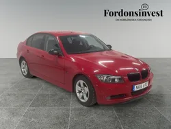 Röd Begagnad 2007 BMW 320 Advantage Sedan | 69 500 kr (Marknadspris)