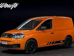 Orange Begagnad 2022 VW Caddy Minibuss | 209 800 kr