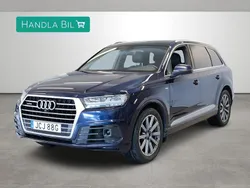 Blå Begagnad 2019 Audi Q7 S-Line SUV | 439 900 kr (Marknadspris)