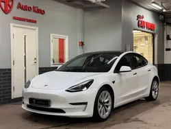 Vit Begagnad 2021 Tesla Model 3 Long Range Sedan | 379 000 kr (Dyr)