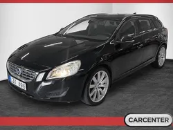 Svart Begagnad 2011 Volvo V60 Kinetic Kombi | 64 500 kr (Marknadspris)