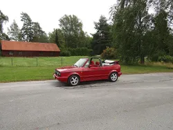 Flerfärgad Begagnad 1990 VW Golf Cabriolet Cab | 85 000 kr