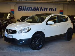 Vit Begagnad 2010 Nissan Qashqai S SUV | 89 900 kr (Marknadspris)
