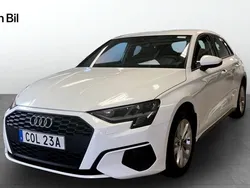 Vit Begagnad 2022 Audi A3 Sportback Proline Halvkombi | 224 000 kr (Marknadspris)
