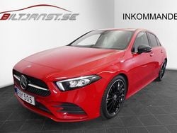 Röd Begagnad 2018 Mercedes A200 AMG Halvkombi | 259 900 kr (Marknadspris)