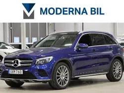 Blå Begagnad 2018 Mercedes GLC250 AMG SUV | 329 400 kr (Bra pris)