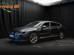 Mörkgrå Begagnad 2021 VW Arteon R-line Kombi | 274 400 kr (Marknadspris)