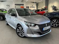 Grå Begagnad 2022 Peugeot 208 Allure Halvkombi | 189 900 kr (Marknadspris)