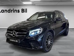 Svart Begagnad 2019 Mercedes GLC220 AMG SUV | 349 000 kr (Marknadspris)