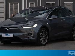 Grå Begagnad 2020 Tesla Model X Performance SUV | 569 900 kr (Lite dyr)