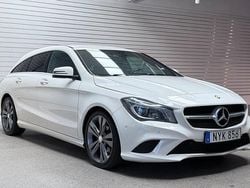 Vit (kalcit vit) Begagnad 2016 Mercedes CLA200 Shooting Brake Kombi | 169 000 kr (Marknadspris)