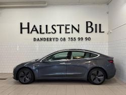 Grå Begagnad 2019 Tesla Model 3 Long Range AWD Sedan | 199 800 kr (Bra pris)