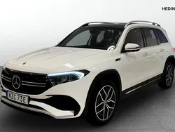 Vit (white) Begagnad 2022 Mercedes EQB350 AMG line SUV | 439 500 kr