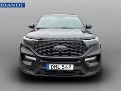 Svart Begagnad 2020 Ford Explorer Hybrid Platinum SUV | 449 900 kr
