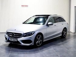 Silver Begagnad 2017 Mercedes C220 AMG line Kombi | 179 900 kr (Dyr)