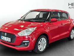 Röd (red) Begagnad 2018 Suzuki Swift Halvkombi | 149 900 kr (Marknadspris)