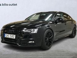 Svart Begagnad 2014 Audi A5 Sportback Halvkombi | 144 900 kr (Marknadspris)
