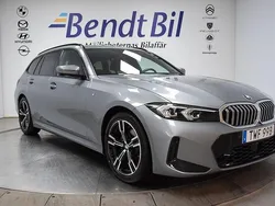 Skyscraper grey metallic Begagnad 2024 BMW 320 M Sport Kombi | 529 500 kr