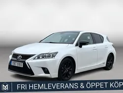 Vit Begagnad 2015 Lexus CT200h Sport Line Halvkombi | 164 900 kr (Lite dyr)