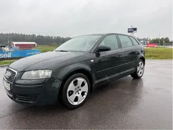 Grön Begagnad 2007 Audi A3 Sportback Attraction Halvkombi | 19 900 kr (Bra pris)