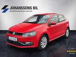 Röd Begagnad 2017 VW Polo Halvkombi | 99 900 kr (Lite dyr)