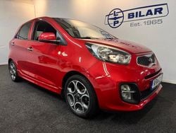 Röd Begagnad 2014 Kia Picanto Halvkombi | 94 000 kr (Dyr)