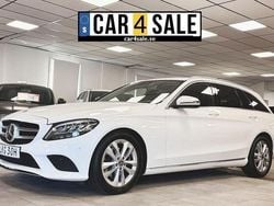 Vit Begagnad 2019 Mercedes C220 Avantgarde Kombi | 184 900 kr (Superpris)