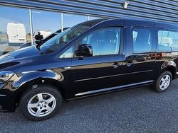 Svart Begagnad 2019 VW Caddy Maxi Minibuss | 159 900 kr (Marknadspris)