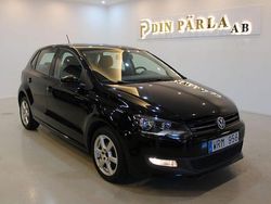 Svart Begagnad 2010 VW Polo Comfortline Halvkombi | 49 900 kr (Marknadspris)