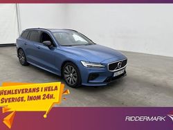 Blå Begagnad 2020 Volvo V60 R-Design Kombi | 349 700 kr (Marknadspris)
