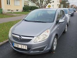 Grå Begagnad 2008 Opel Corsa Halvkombi | 18 900 kr (Bra pris)