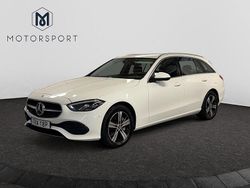 Vit Begagnad 2022 Mercedes C300e Kombi | 374 900 kr (Bra pris)
