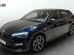 Svart Begagnad 2020 Skoda Scala Monte Carlo Halvkombi | 189 900 kr (Marknadspris)
