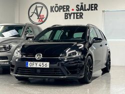 Svart Begagnad 2016 VW Golf VII R Kombi | 209 900 kr (Marknadspris)