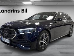 Mörkblå (blå) Begagnad 2023 Mercedes E300 AMG Kombi | 599 000 kr (Bra pris)