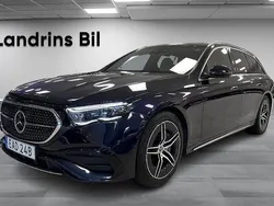 Mörkblå (blå) Begagnad 2023 Mercedes E300 AMG Kombi | 629 000 kr (Marknadspris)