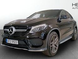 Svart (black) Begagnad 2016 Mercedes GLE350 AMG Sportkupé | 379 900 kr (Superpris)