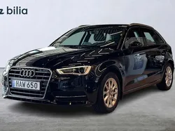 Svart Begagnad 2015 Audi A3 Sportback Proline Halvkombi | 154 900 kr